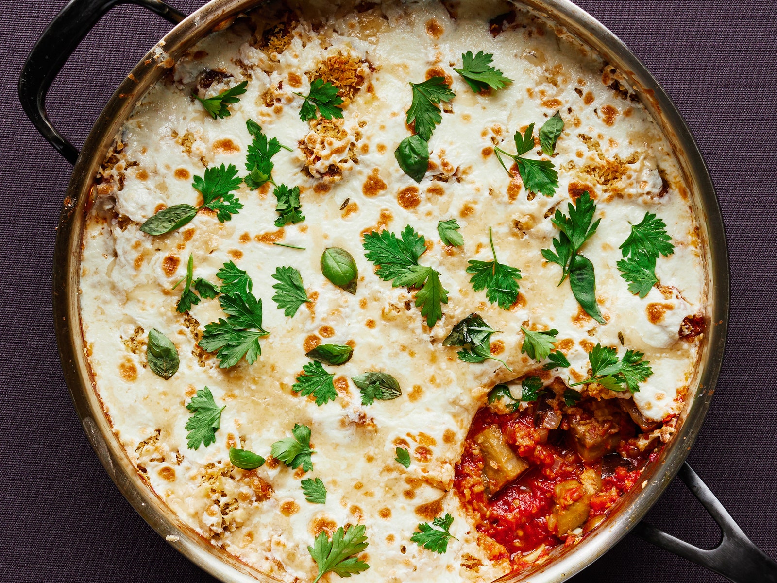 Weeknight Harissa Eggplant Parm