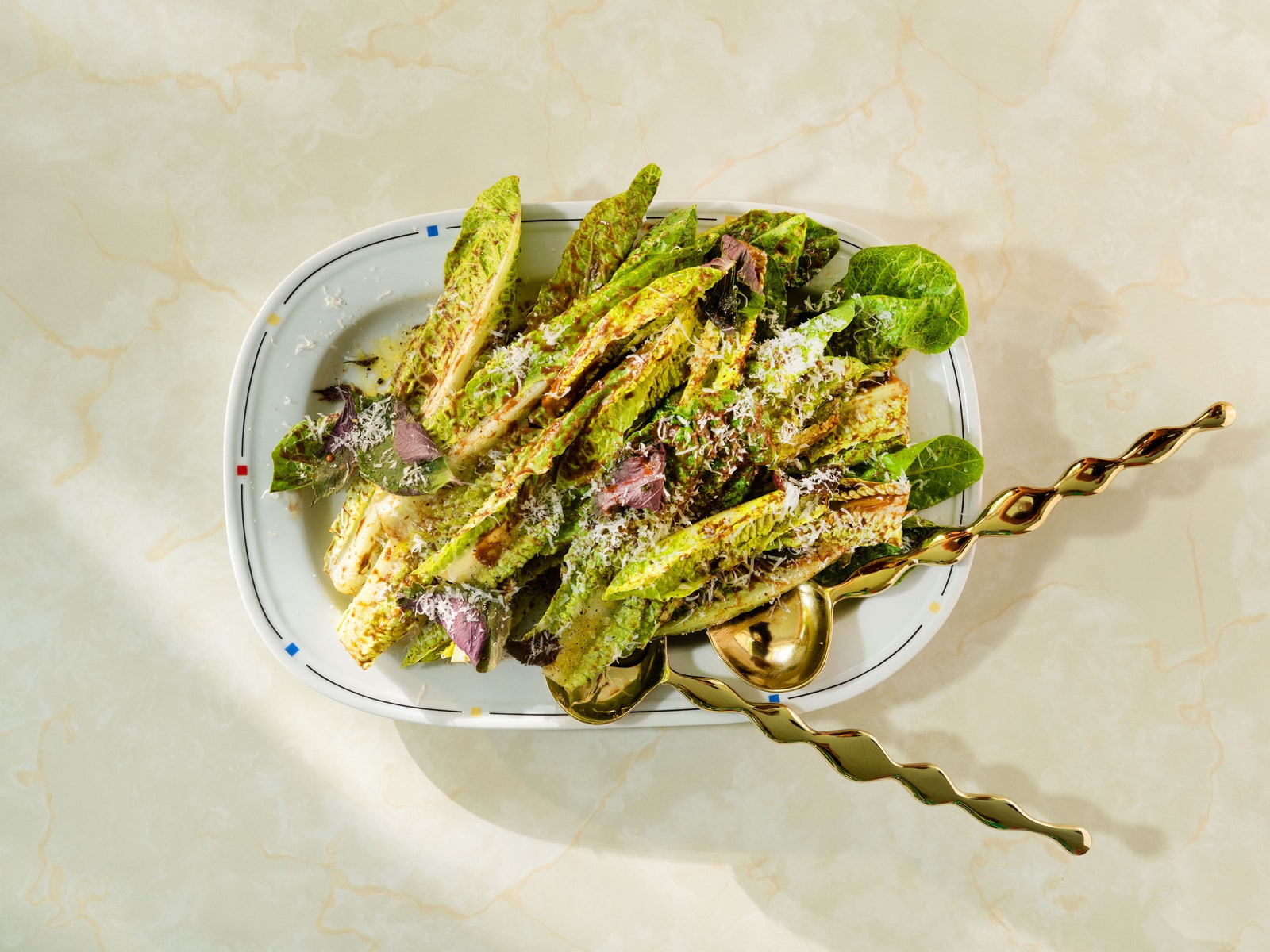 Black Garlic Caesar Salad