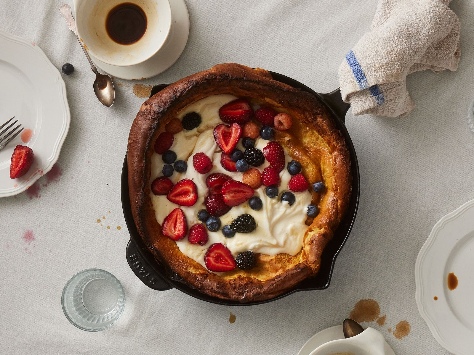 Dutch Baby With Maple Whipped Cream