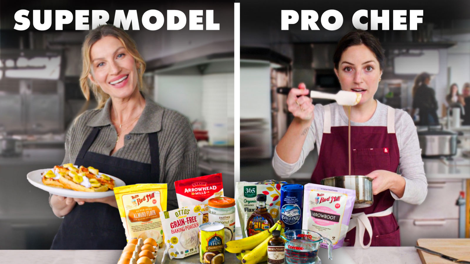 Gisele Bündchen vs Pro Chef: Same Ingredients, Different Recipe